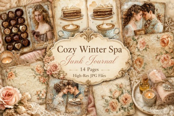 Cooking Junk Journal Pages