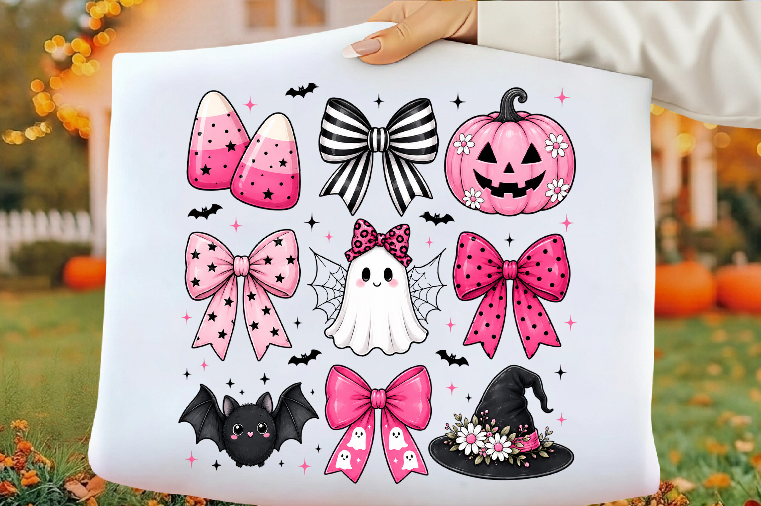 Coquette Bow Halloween PNG Graphic by Breezy.Lane · Creative Fabrica