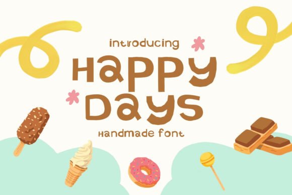 Happy Days font