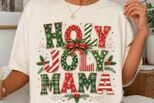 Holy Mama Christmas PNG, Festive Graphic by Craft Palette · Creative ...