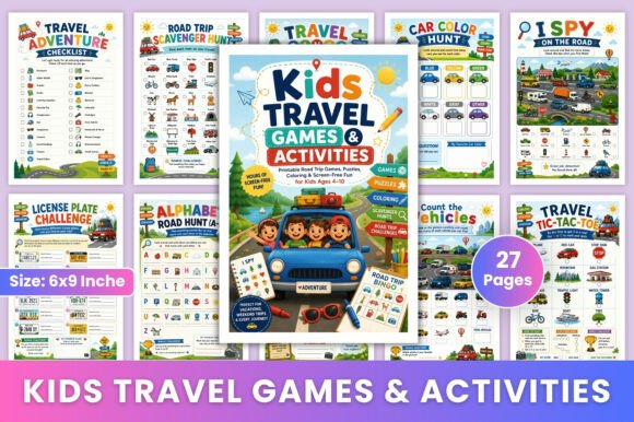 Kids Travel Games & Activities