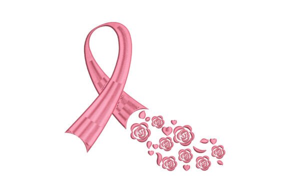 Pink Ribbon Roses