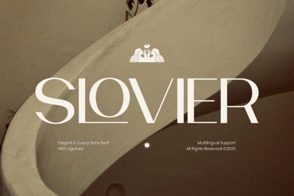 Slovier Sans Serif Font By Twistystd