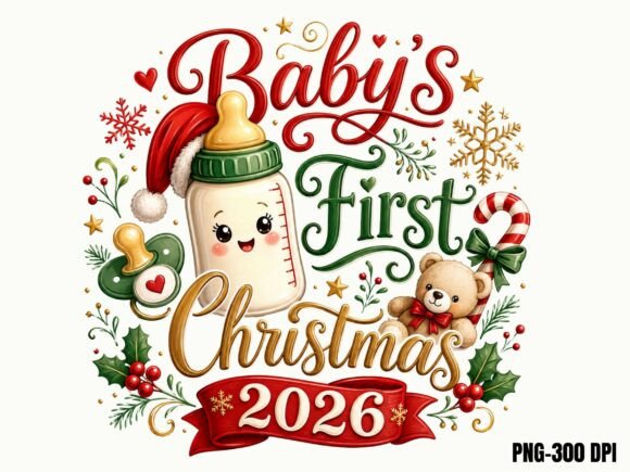 Baby’s First Christmas Angel Ornament PN