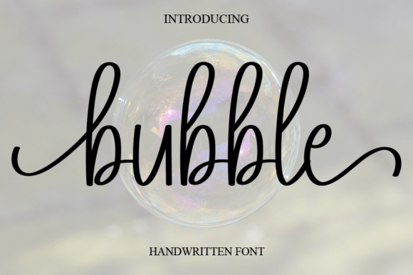 Bubble Font