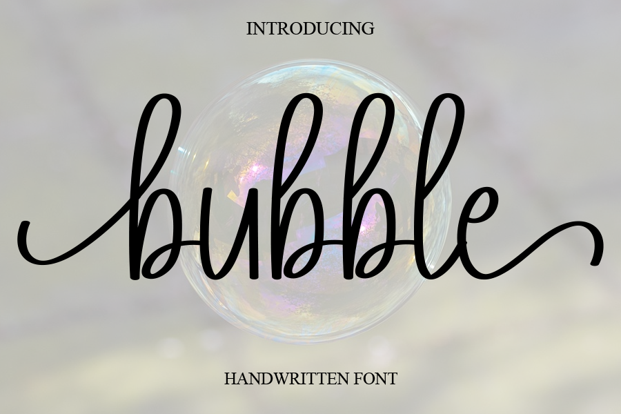 Bubble Font