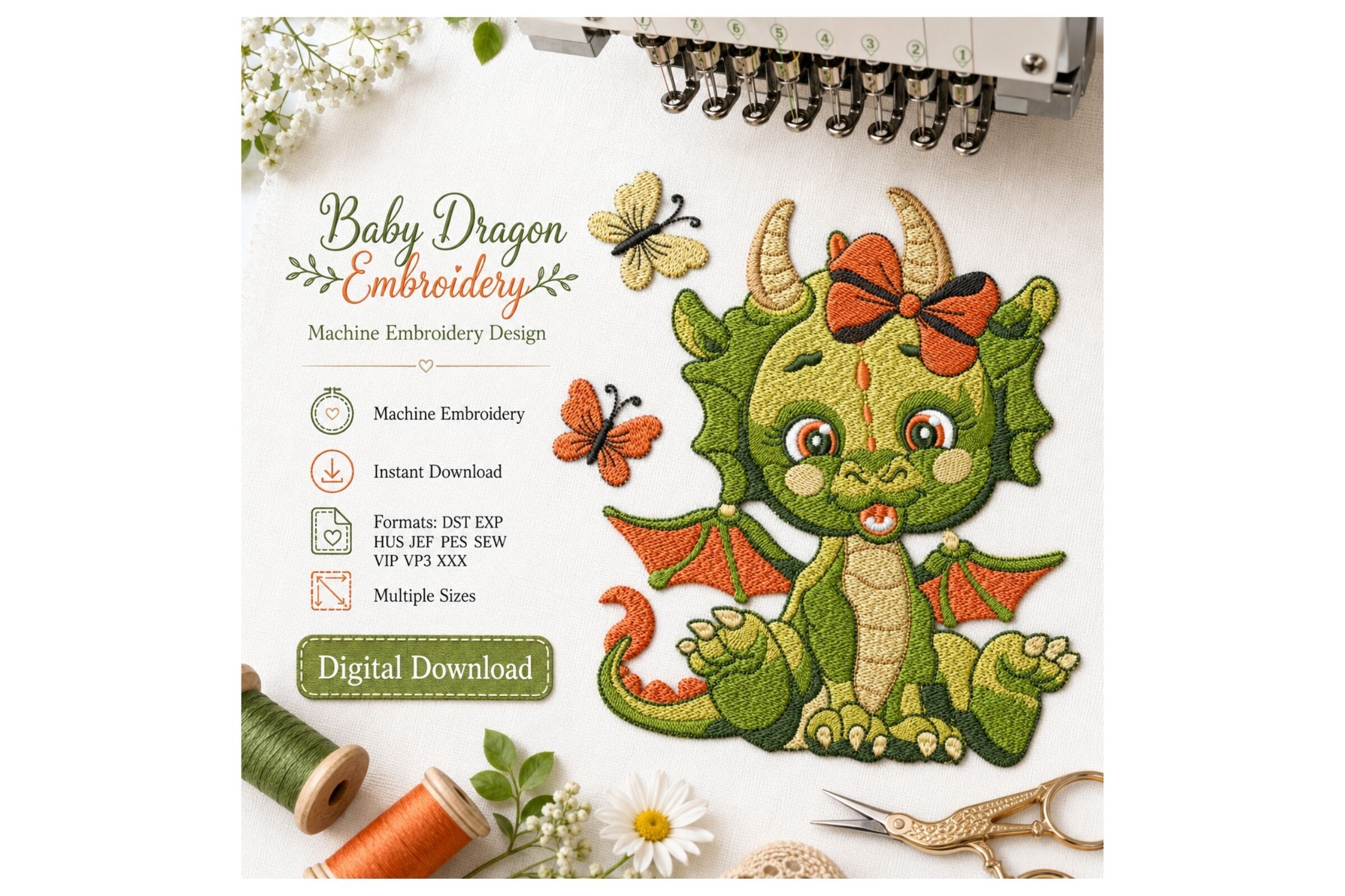Cute Baby Dragon Kids