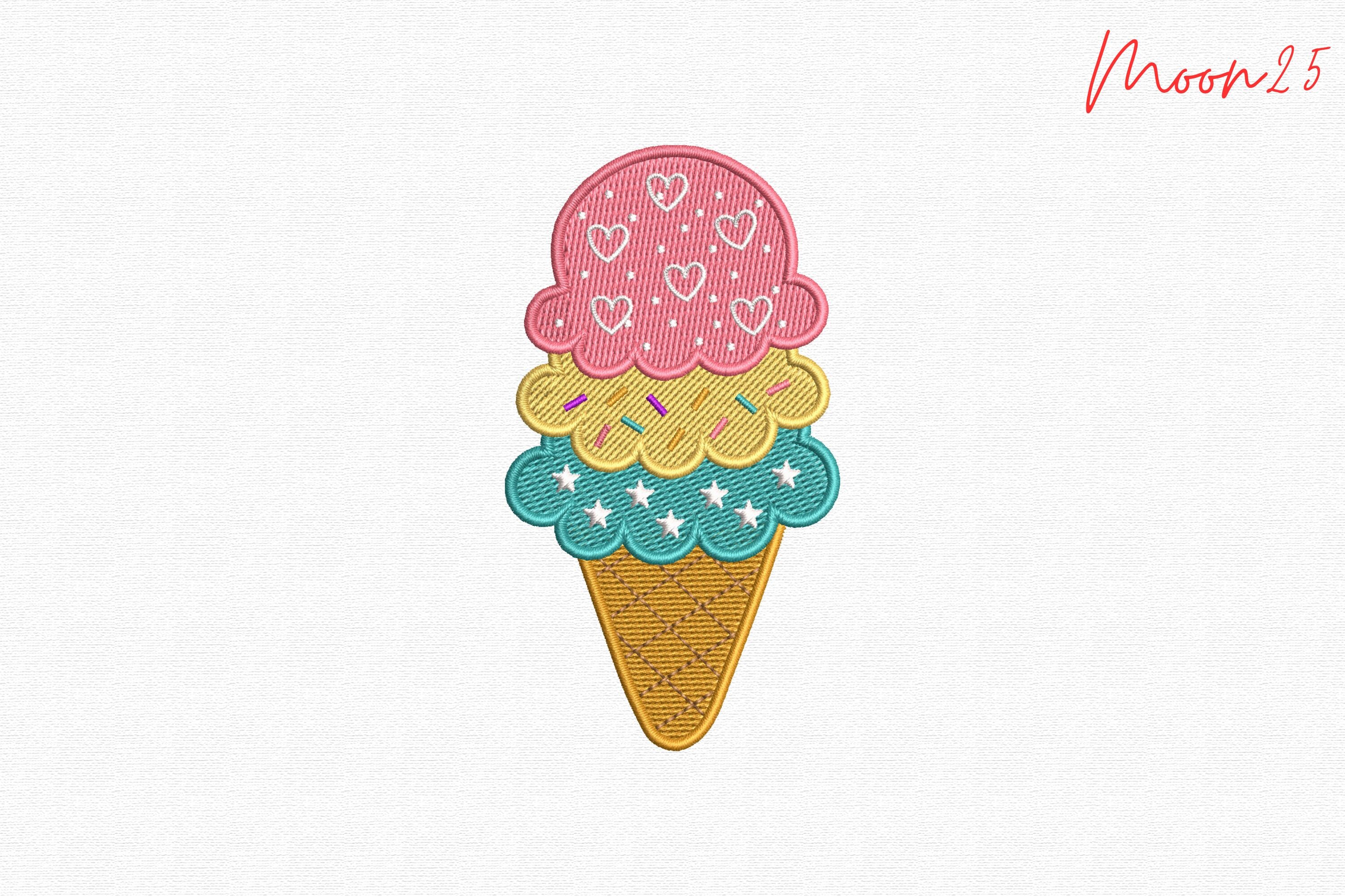 Cute Kawaii Ice Cream Cone