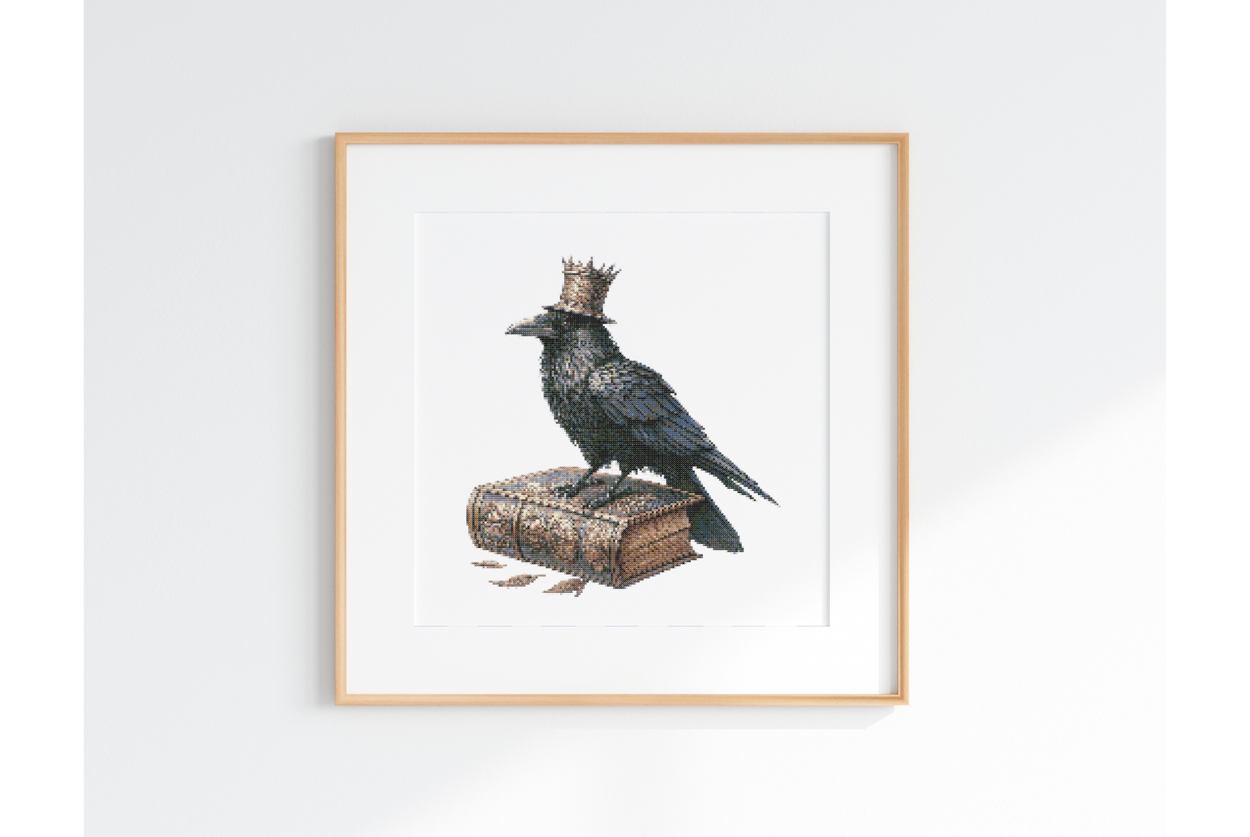 Dark Academia Cross Stitch Pattern