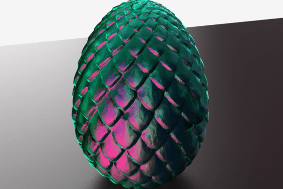 Dragon Egg Box STL Files - 3D Printable Easter Decor - Image 3