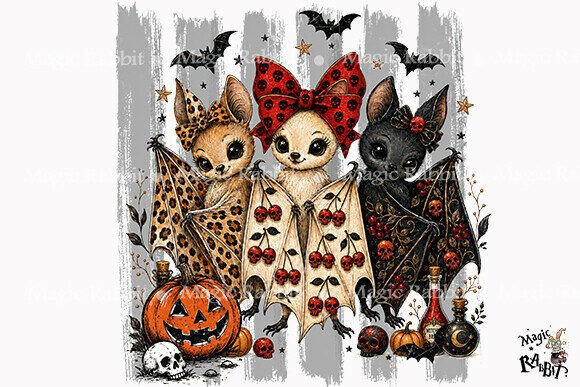 Fall Halloween Sublimation Bundle - 23 PNG Files - Image 4