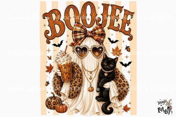 Fall Halloween Sublimation Bundle - 23 PNG Files - Image 3