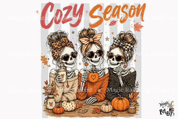 Fall Halloween Sublimation Bundle - 23 PNG Files - Image 10