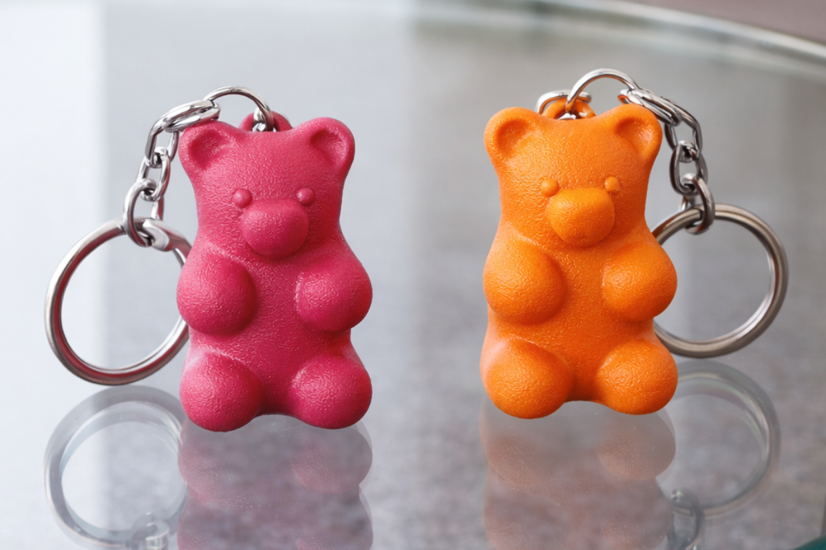 Gummy Bear Keychain STL | 3D Printable Candy Accessory - Image 4