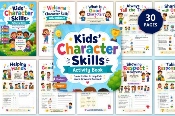 Kids' Character Skills Activity Book