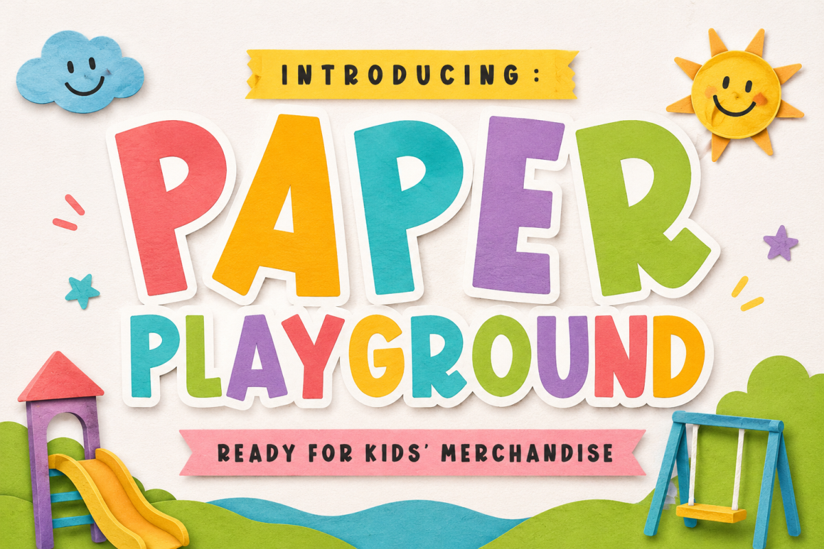 Paper Playground Font - photo 1