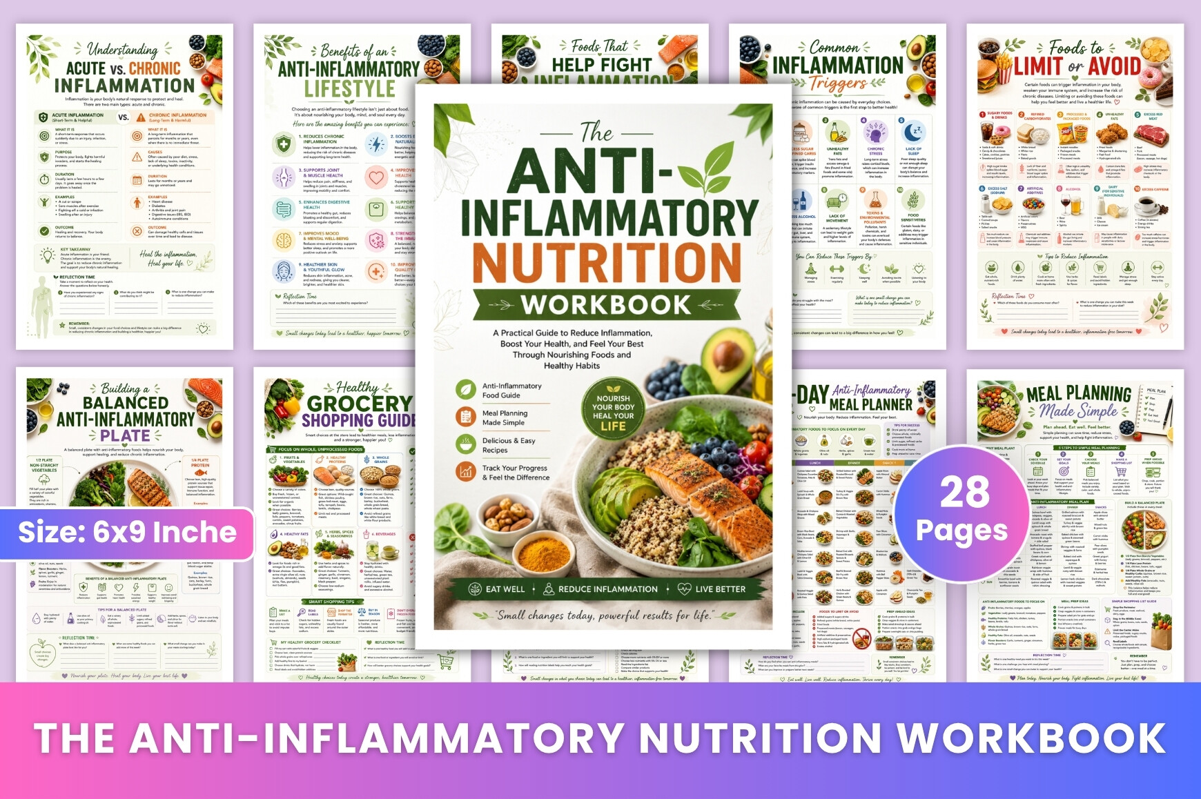 The Anti-Inflammatory Nutrition Workbook