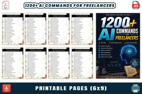 1200+ AI Commands for Freelancers