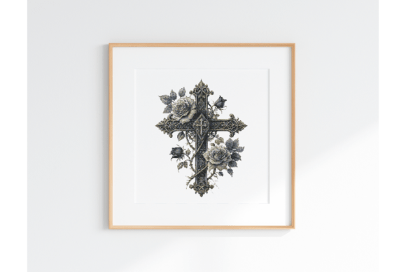 Gothic Thorn Cross Stitch Pattern