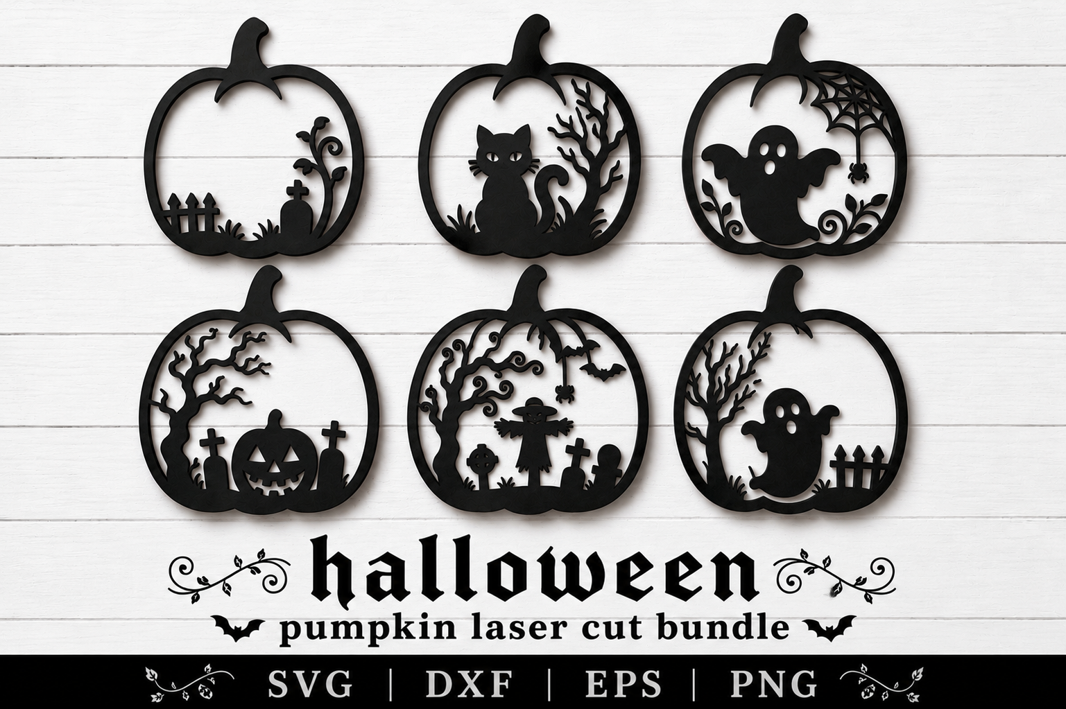 Halloween Pumpkin Bundle SVG · Creative Fabrica