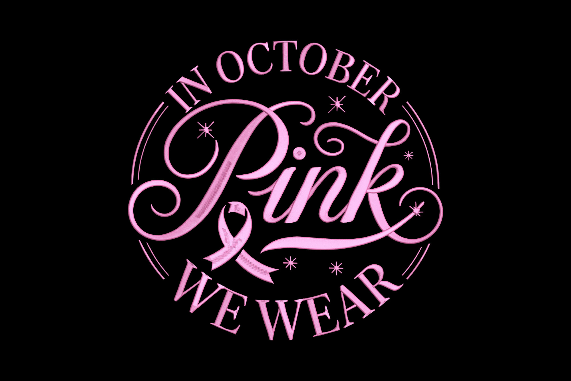 In October We Wear Pink