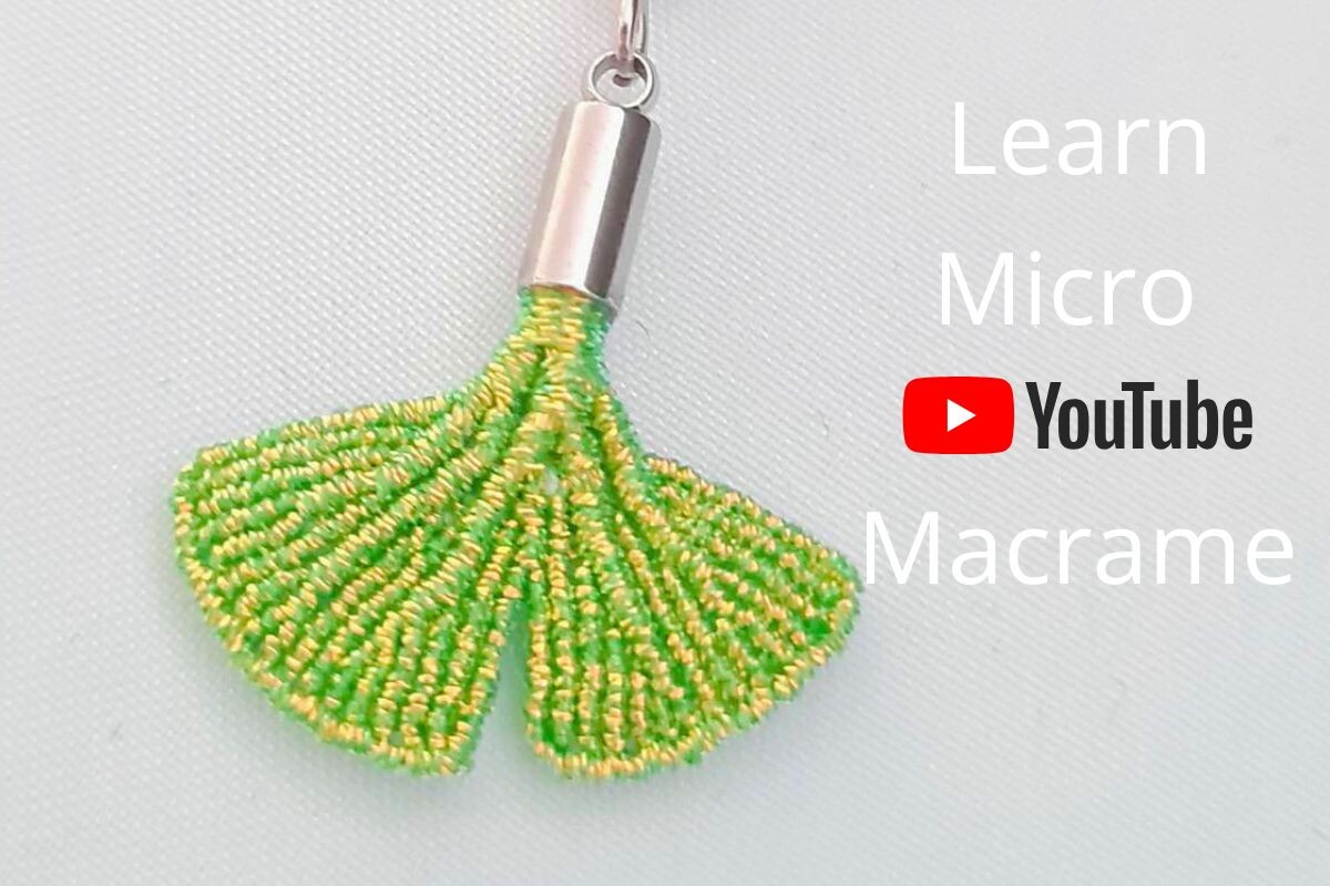 Macrame Ginkgo Leaf