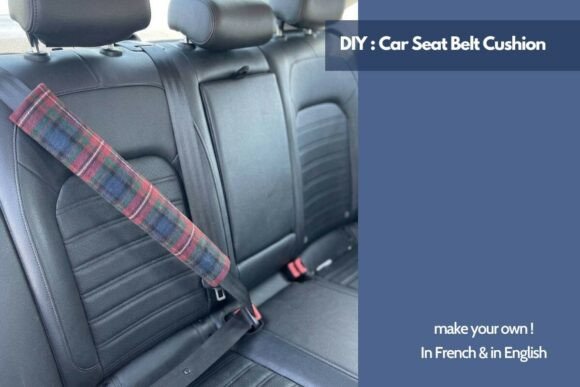 Sewing DIY Car Seat Belt Cushion