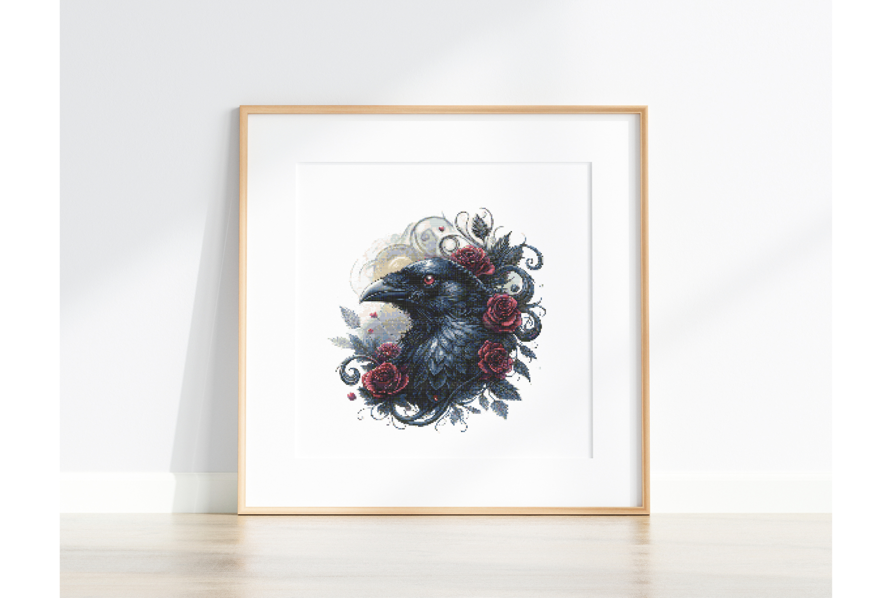 Witchy Bird Needlework Chart
