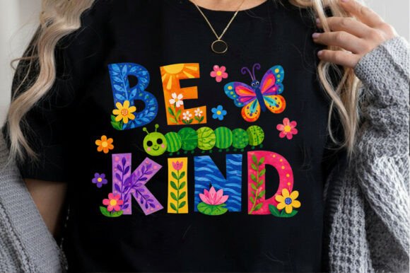 Be Kind Teacher Back to School Png Shirt