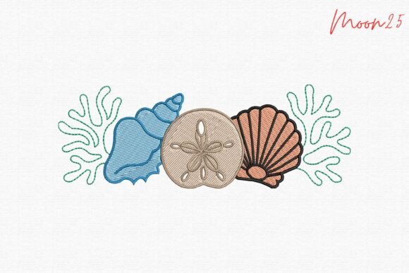 Coastal Seashell Trio