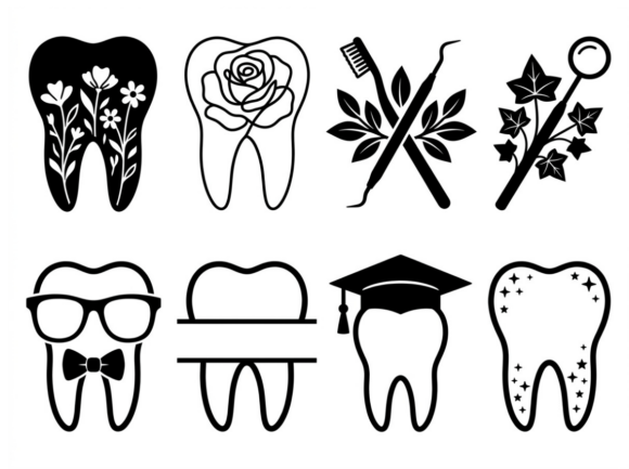 Dental Tooth SVG Bundle