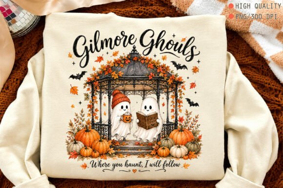 Gilmore Ghouls Halloween Ghost PNG