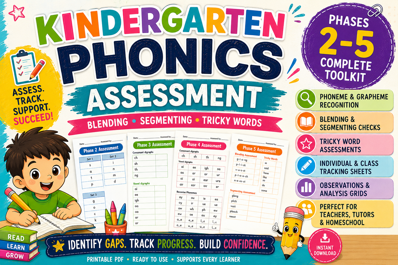 Kindergarten Phonics Assessment