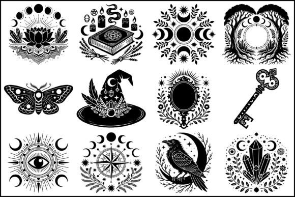 Mystic Witchcraft SVG Bundle Set
