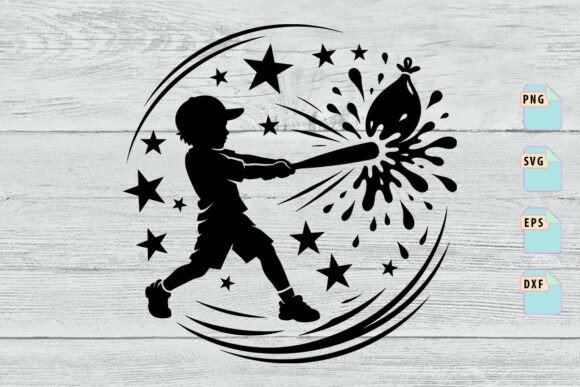 Patriotic Water Balloon SVG