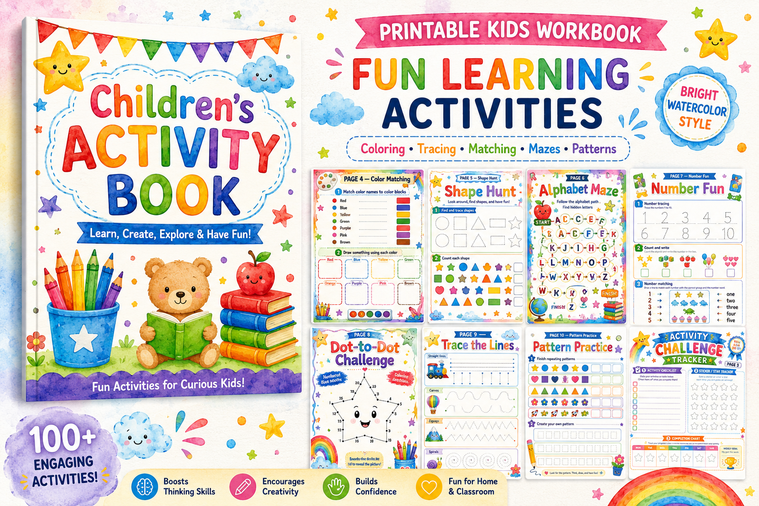 Children's Activity Workbook