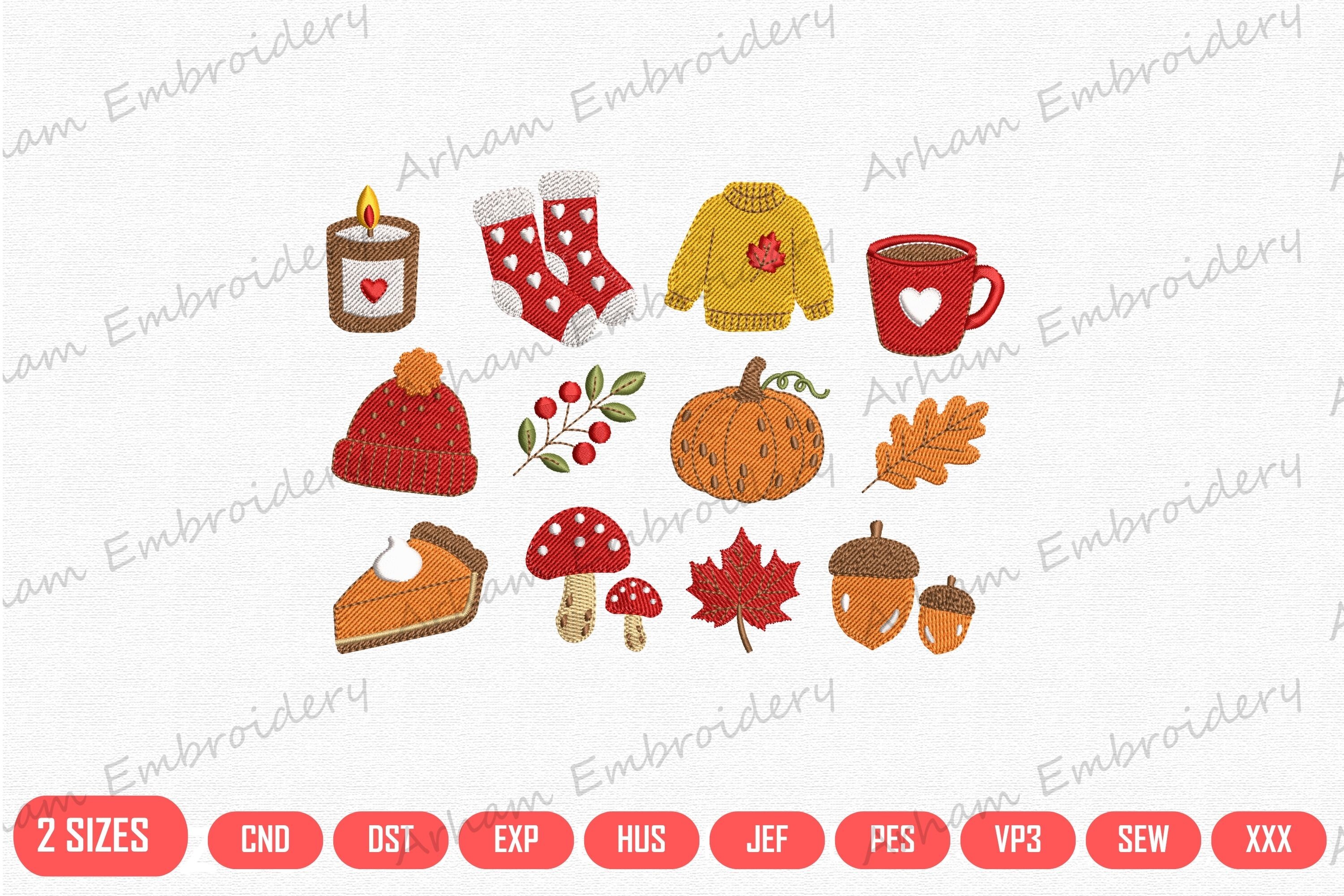 Cozy Autumn Elements Set
