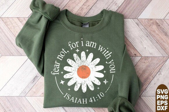Fear Not Trendy Christian PNG, Faith PNG