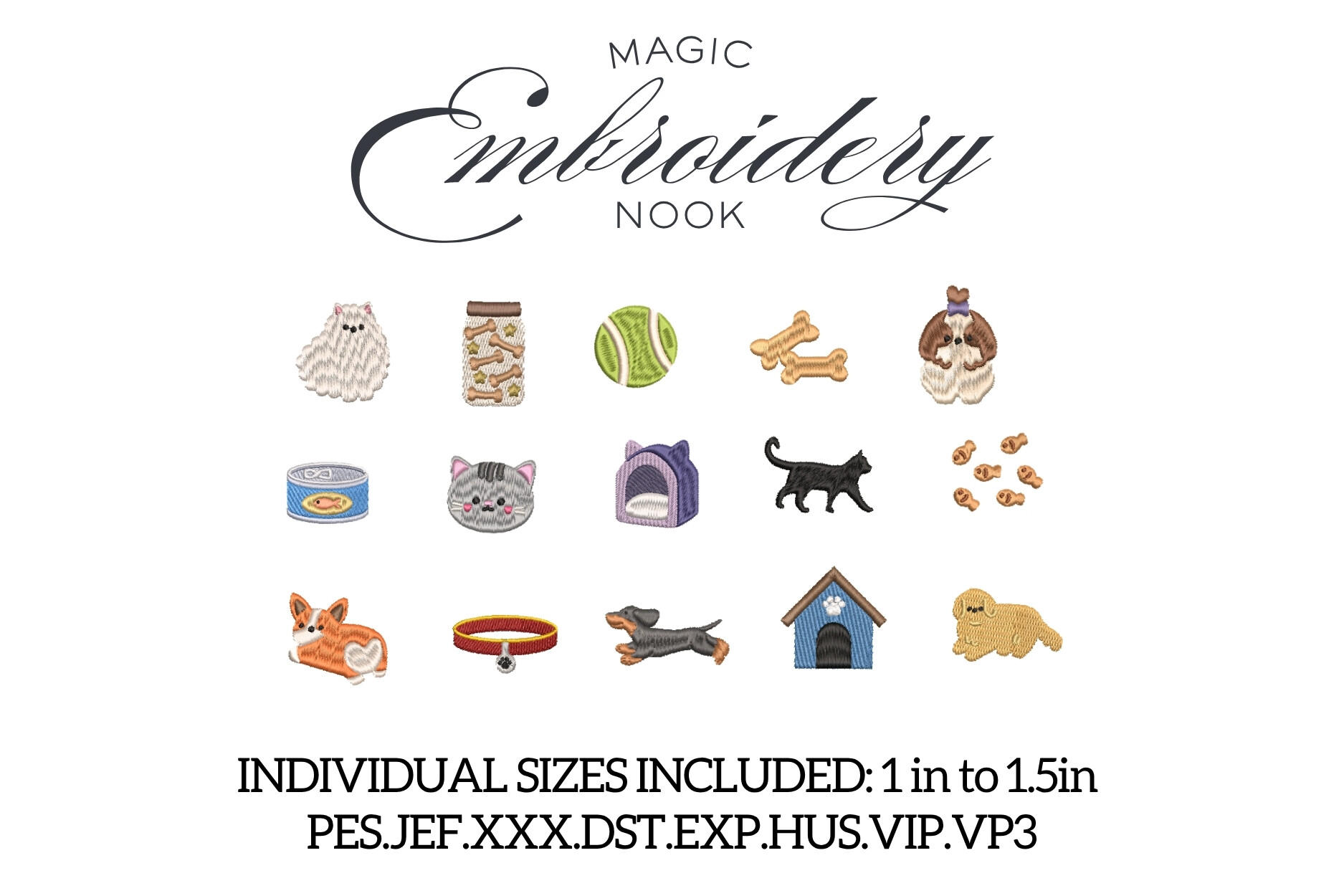 Mini Pets Bundle X 18 Designs