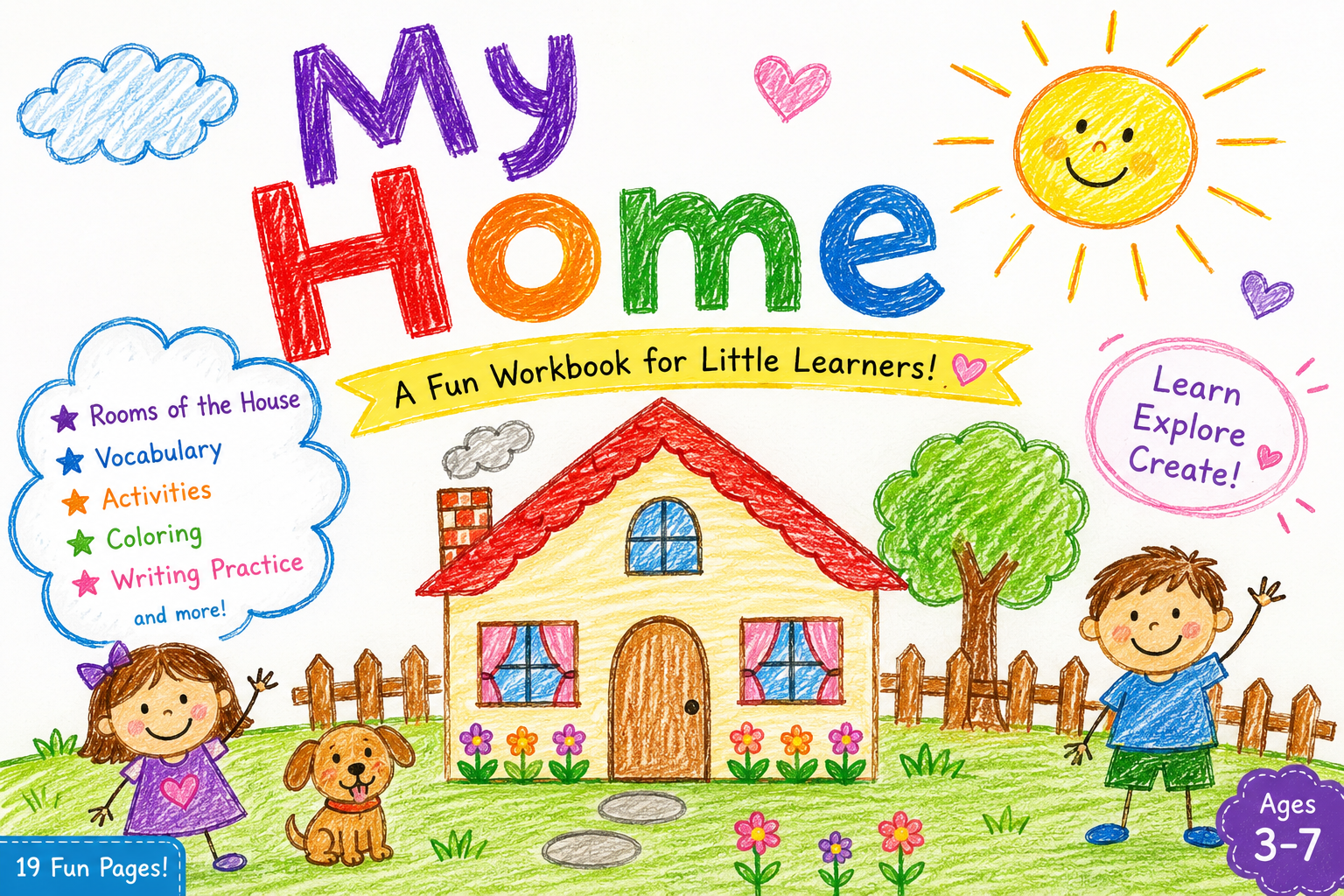 My Home Printable Workbook