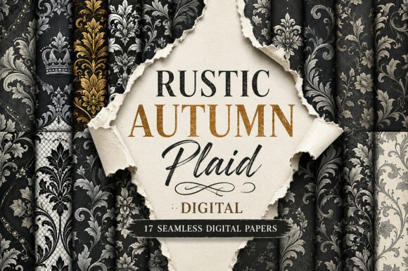 Rustic Autumn Plaid — Digital Pattern
