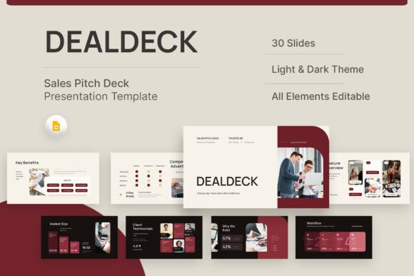 Sales Pitch Deck Google Slides
