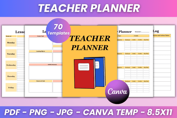 Teacher Planner Kdp Interior