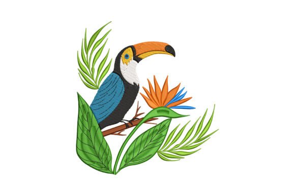 Topical Toucan Bird
