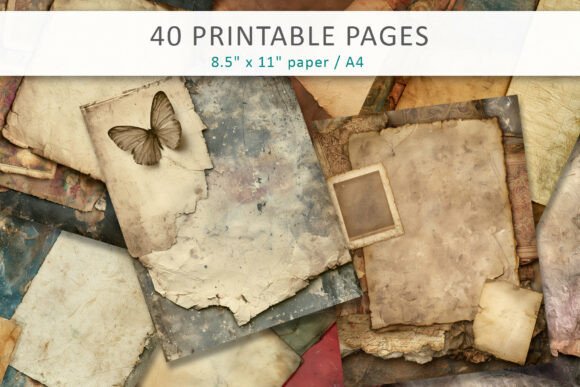 Preview of Vintage Grunge Paper Backgrounds
