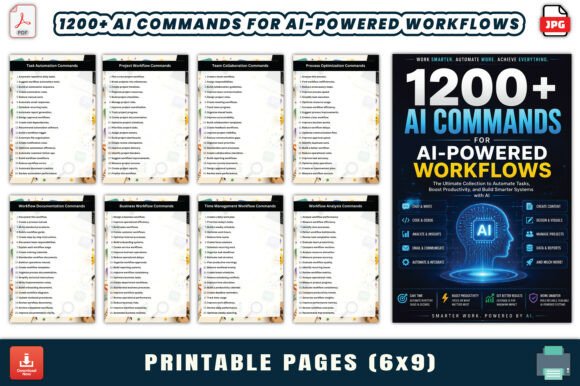 1200+ AI Commands for AI-Powered Workflo