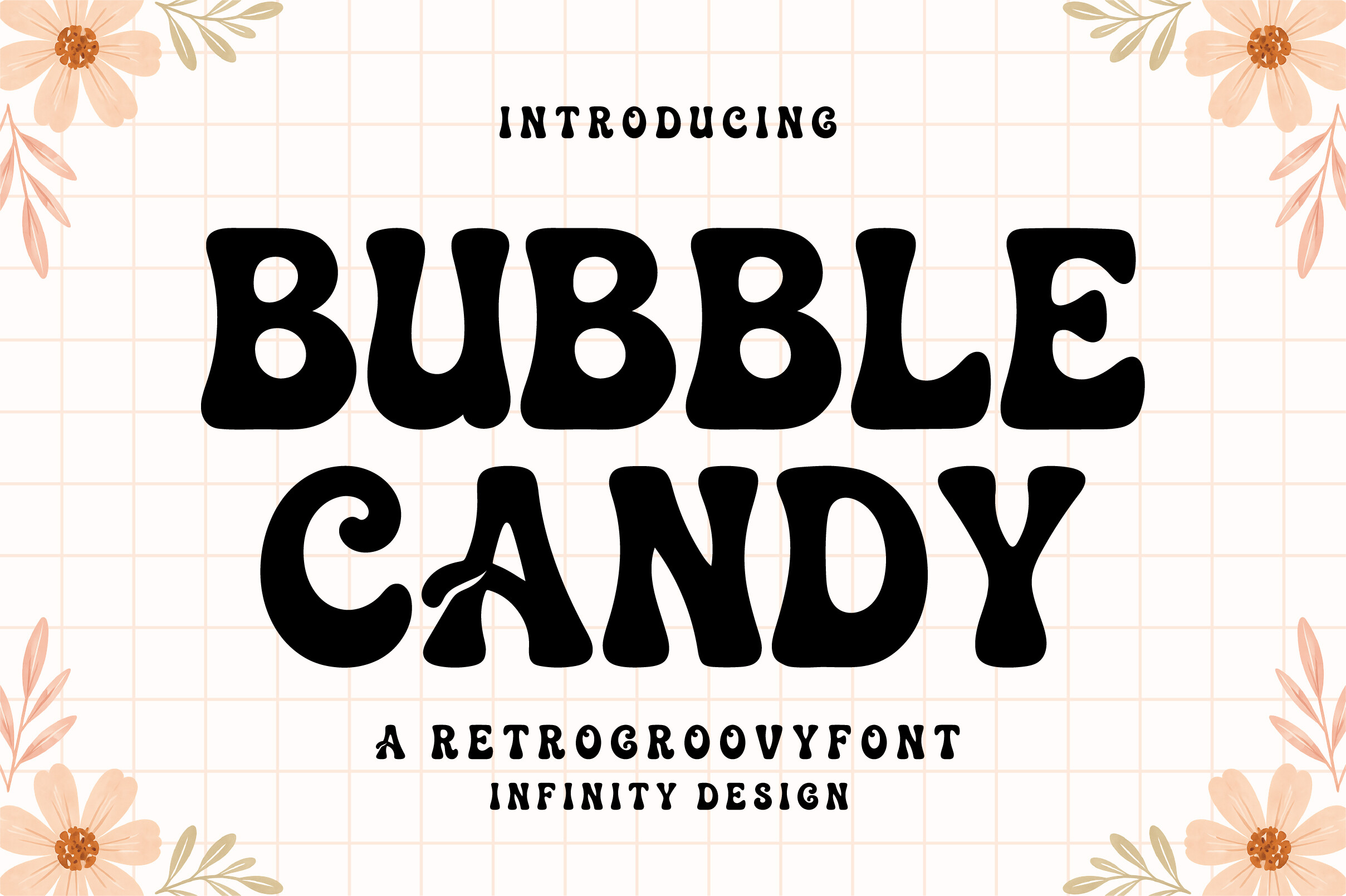 Bubble Candy preview, sweet cute bubble style