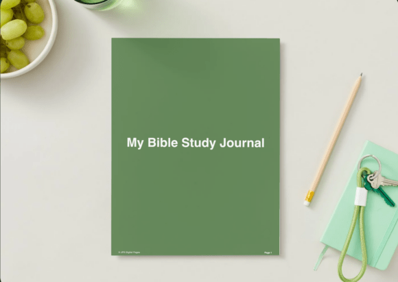 Bible Study Journal Hyperlinked PDF
