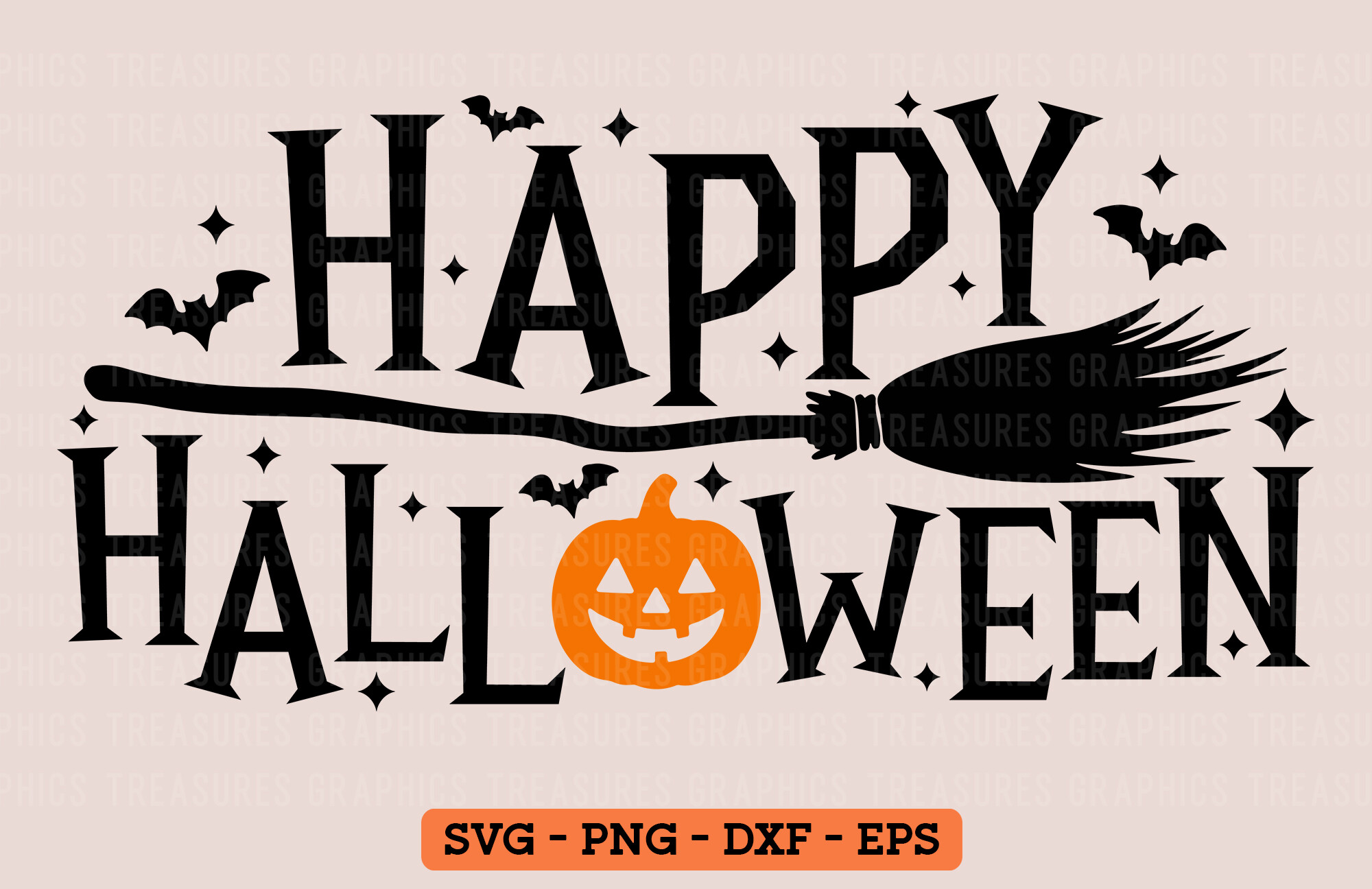 Happy Halloween SVG Spooky PNG