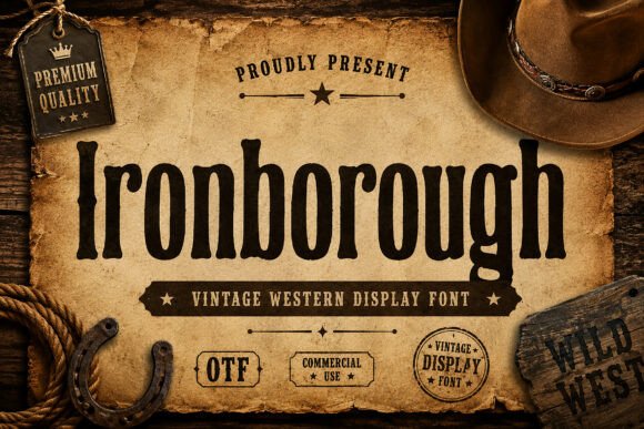 Ironborough Font by Bundle